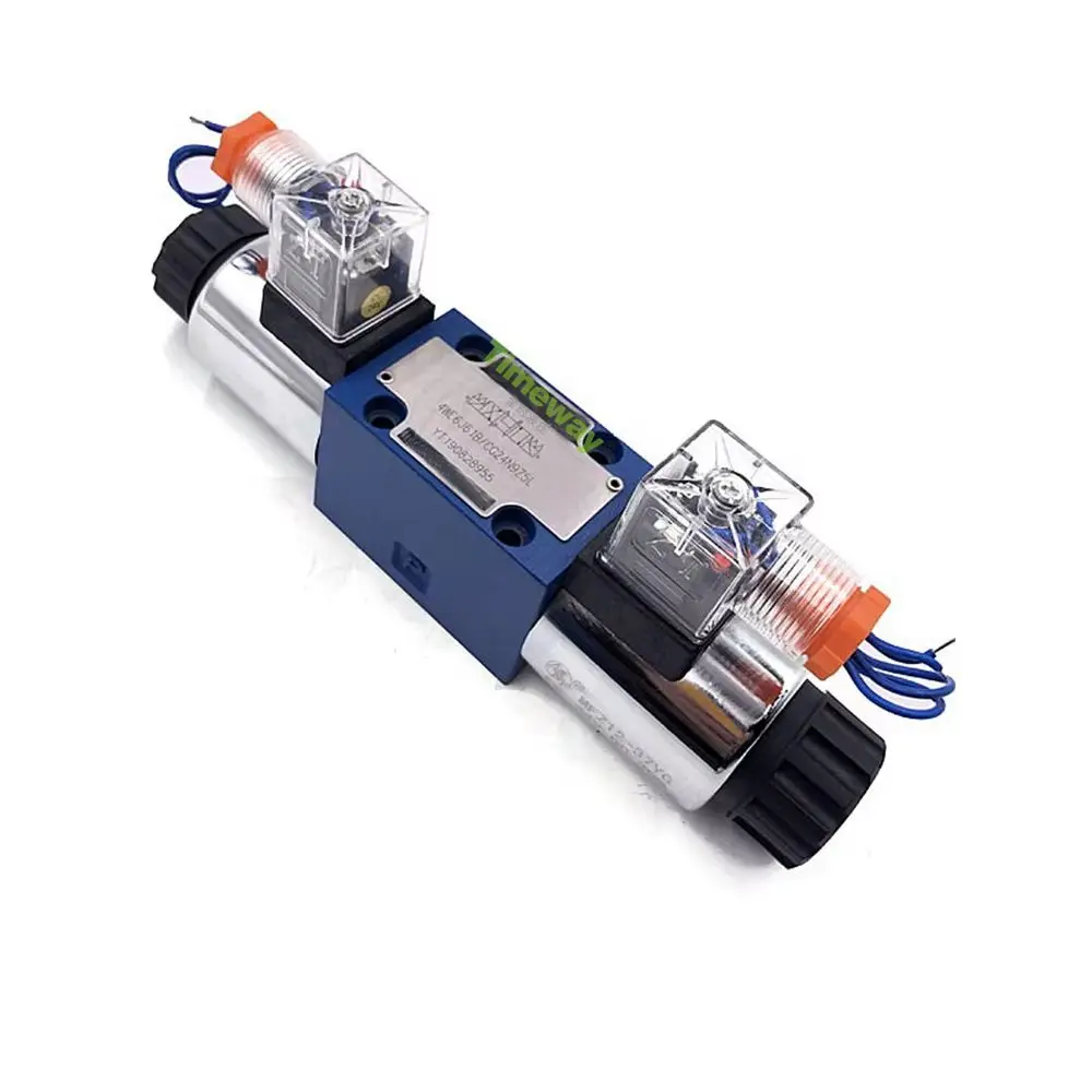 WE6 Hydraulic Directional Control Valves Replacement SHLIXIN 4WE6G-6X/EW220-50NZ5L Solenoid Valves