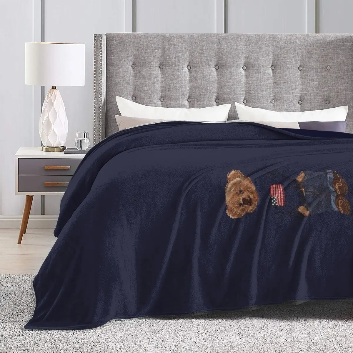 Ralph Bear An Ultra-Soft Micro Fleece Blanket