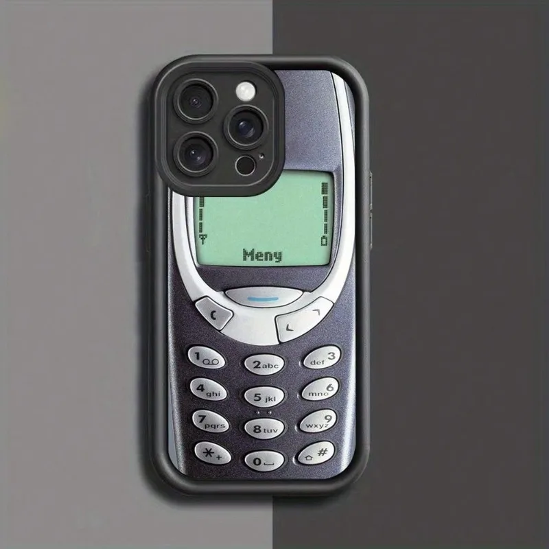 الإبداعية الرجعية الهاتف طباعة جراب هاتف آيفون 16 برو 15 برو 14 13 12 11 XS 14 برو ماكس 16 زائد 14Pro 12pro لينة قذيفة #5