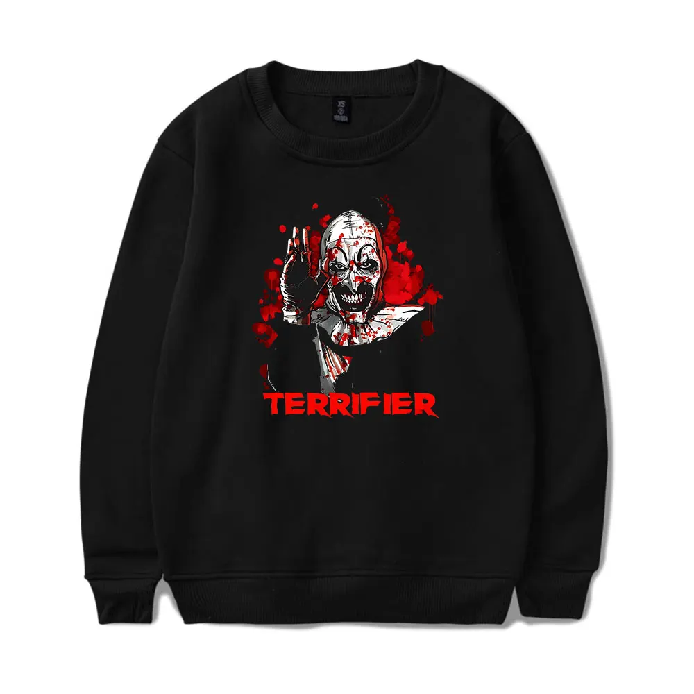 Terrifier Art the Clown Hoodie Merch Sweatshirts Cosplay Women Men Fashion Casual Long Sleeve Crewneck Hoodie Outwear