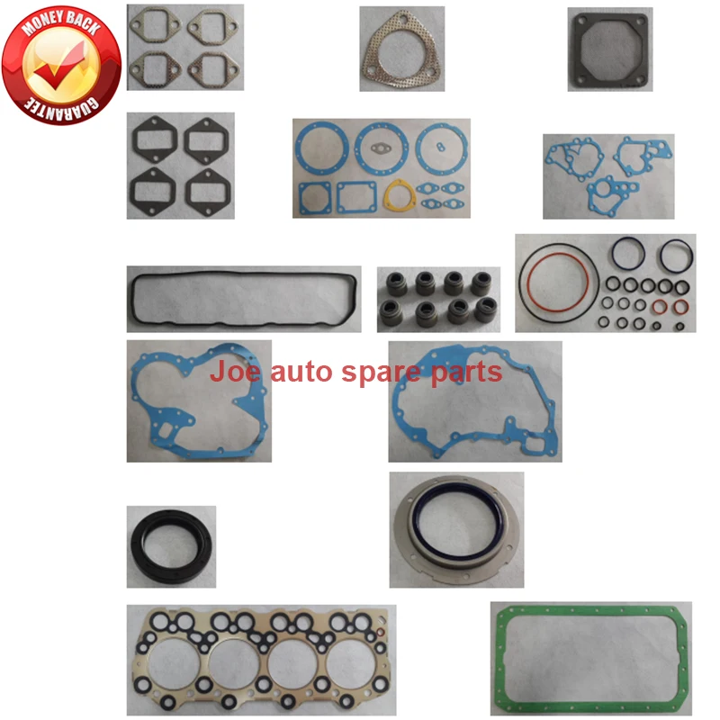 D4AL 4D31 Engine Full gasket set kit for Hyundai Rosa BUS BE211 Canter FE434 FG434 FH100 Chrorus bus Might truck