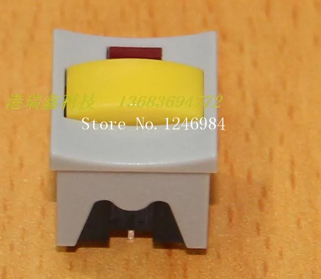 [SA]Electronic switch 14X14 Taiwan ZIPPY reset button switch with light no lock P2-2SYG-RZ--50pcs/lot