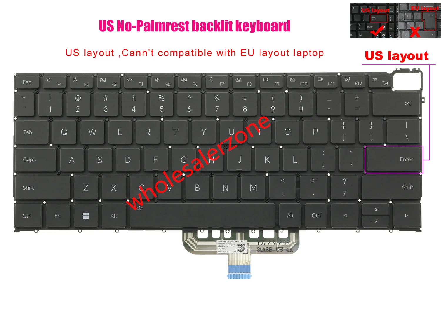 New Us With Backlit… - image