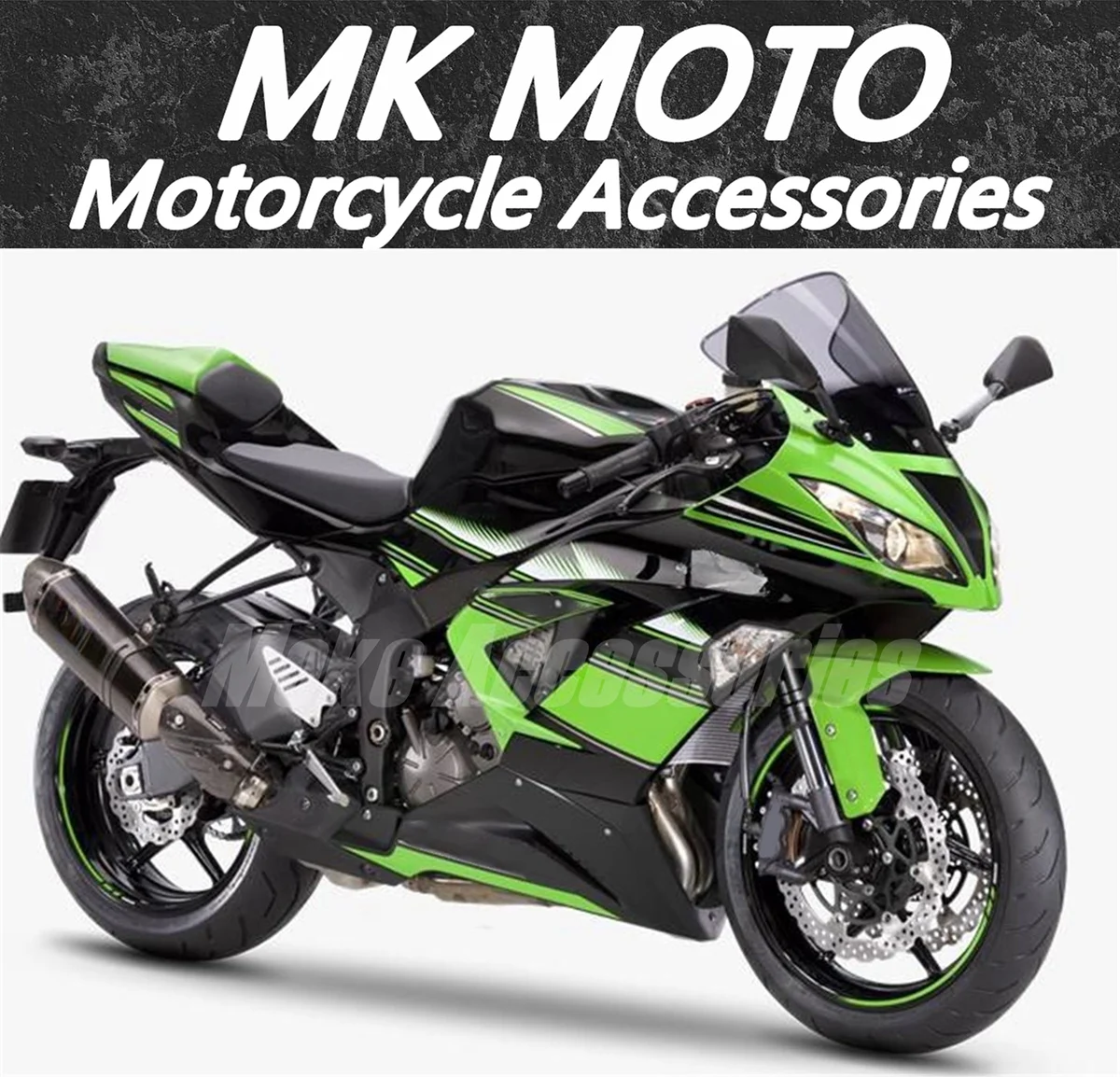 Motorcycle Fairings Kit Fit For zx-6r 2013 2014 2015 2016 2017 2018 636 Bodywork Set Ninja New Black Green