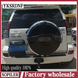 For 2003 2004 2005 2006 2007 2008 2009 Toyota Land Cruiser Prado FJ120 4000 Spoiler ABS Material Car Rear Wing Spoiler