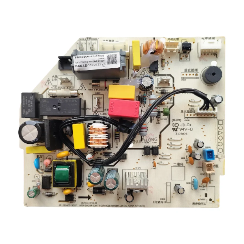 

Новинка для инверторного кондиционера Midea, внутренняя материнская плата 17122000019557, компьютерная плата KFR-35G/BDN8Y-DH400 (3) A (ROHS) Compone