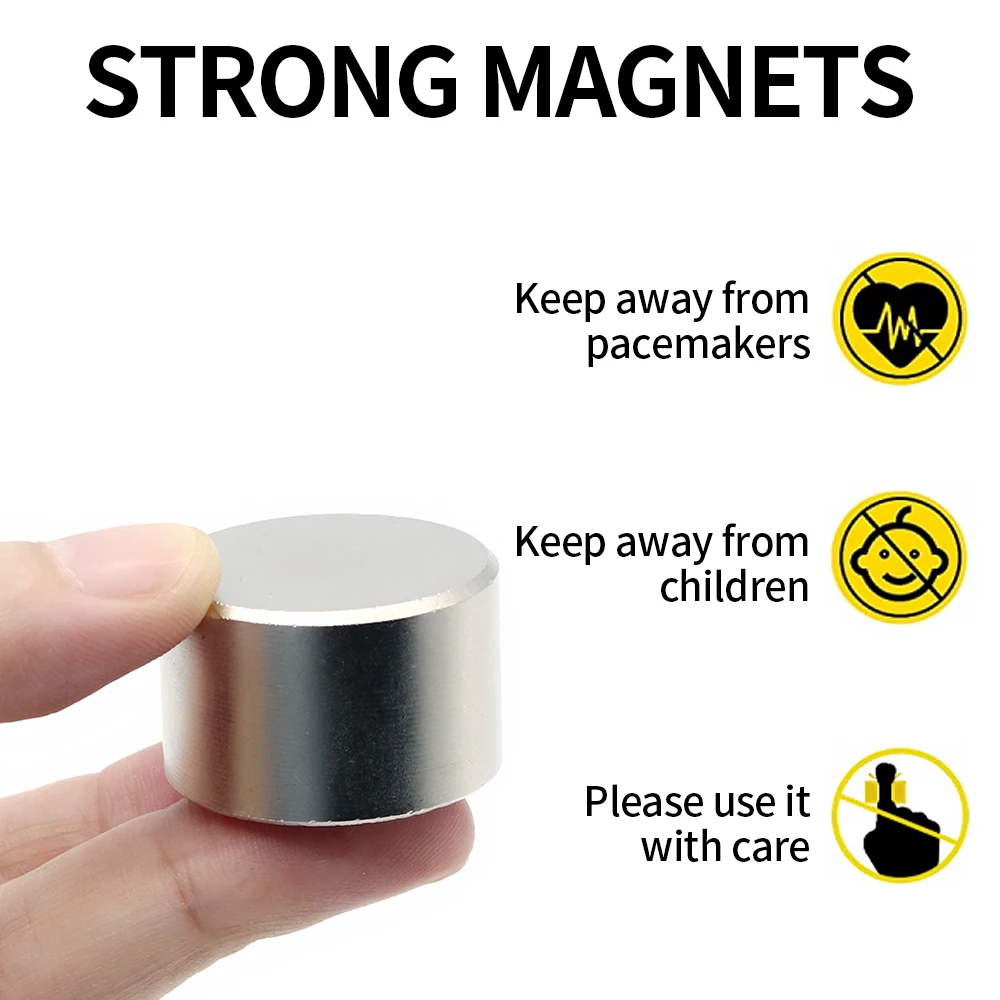 30x20mm Round Super Strong Neodymium Magnet N35 Powerful Magnetic NdfeB Permanent Refrigerator Magnet imanes DIY