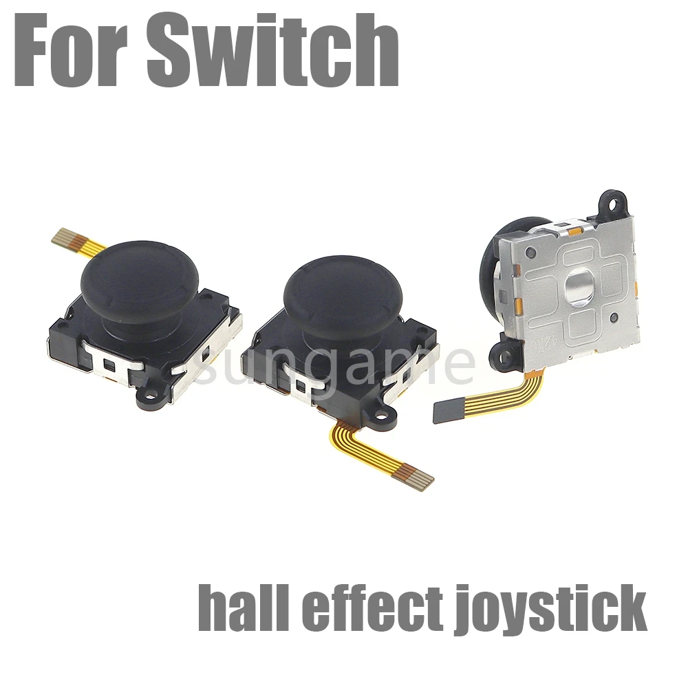 15 قطعة وحدة استشعار عصا تناظرية ثلاثية الأبعاد لوحدة تحكم Switch Lite OLED V6.0 عصا التحكم بتأثير القاعة