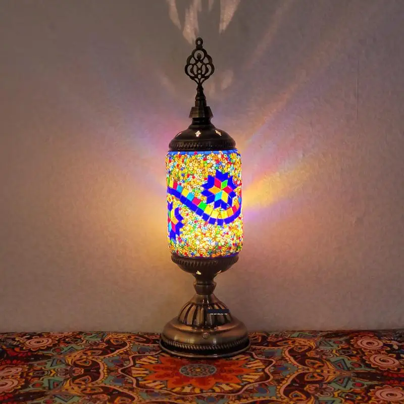 

Plug-in Moroccan Table Lamp Romantic Gift Turkish Style Decorative Table Lamp Children's Room Lighting