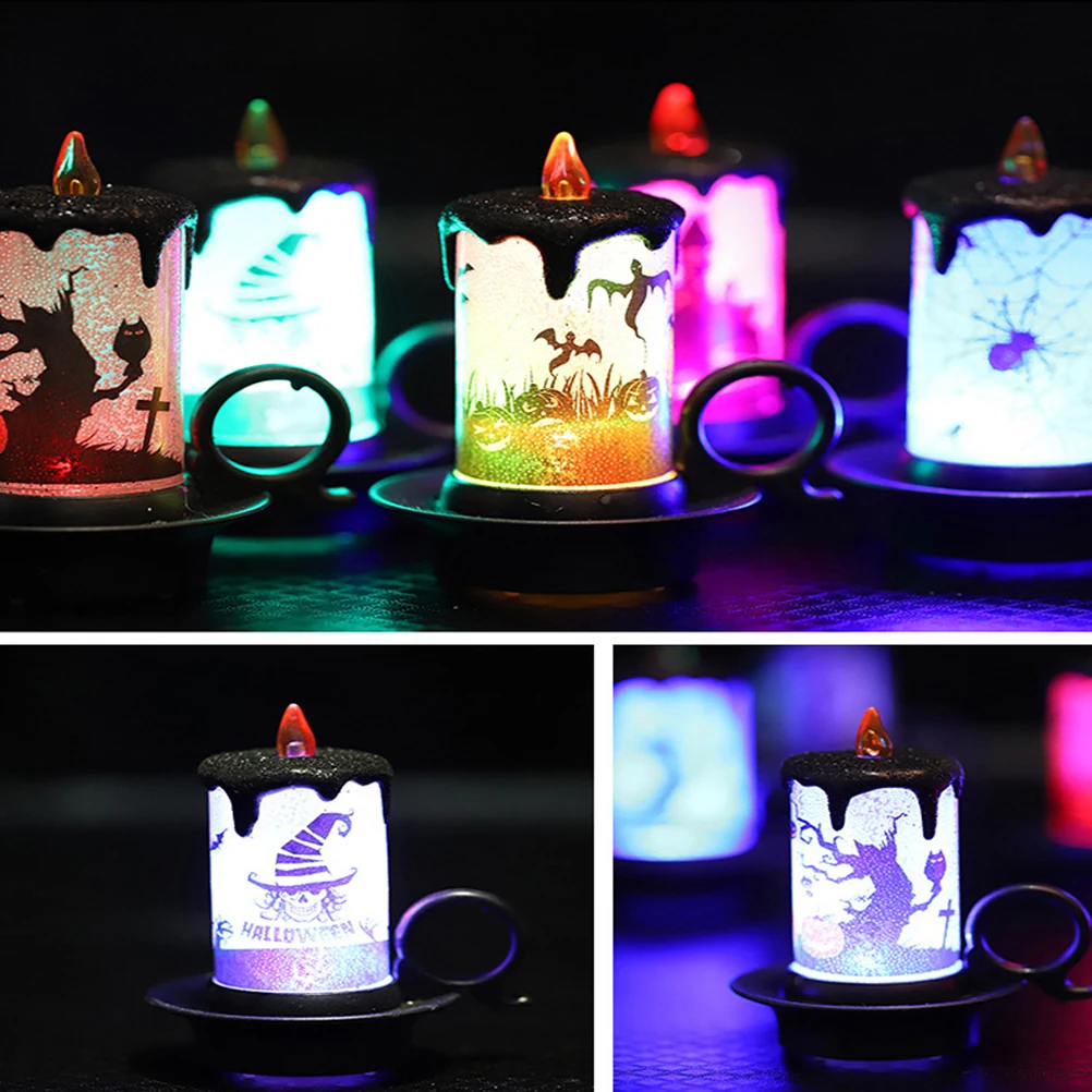 

2 Pcs Pumpkin LED Luminous Jack-o-lantern Simulated Halloween Night Light Indoor Lights