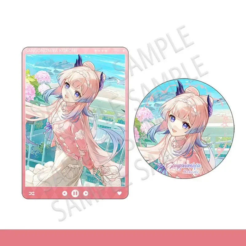 Anime Game Genshin Impact Sangonomiya Kokomi Cosplay Acrylic Desktop Stand Figure Badge Itabag Button Brooch Collection