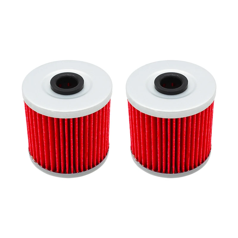 2/4/6pcs Cyleto Motorcycle Oil Filter for Kawasaki KL250 KL600 KL650 Tengai 650 KLR250 KLR600 KLR650 Camo KLR 650 KLX650 KLX650R