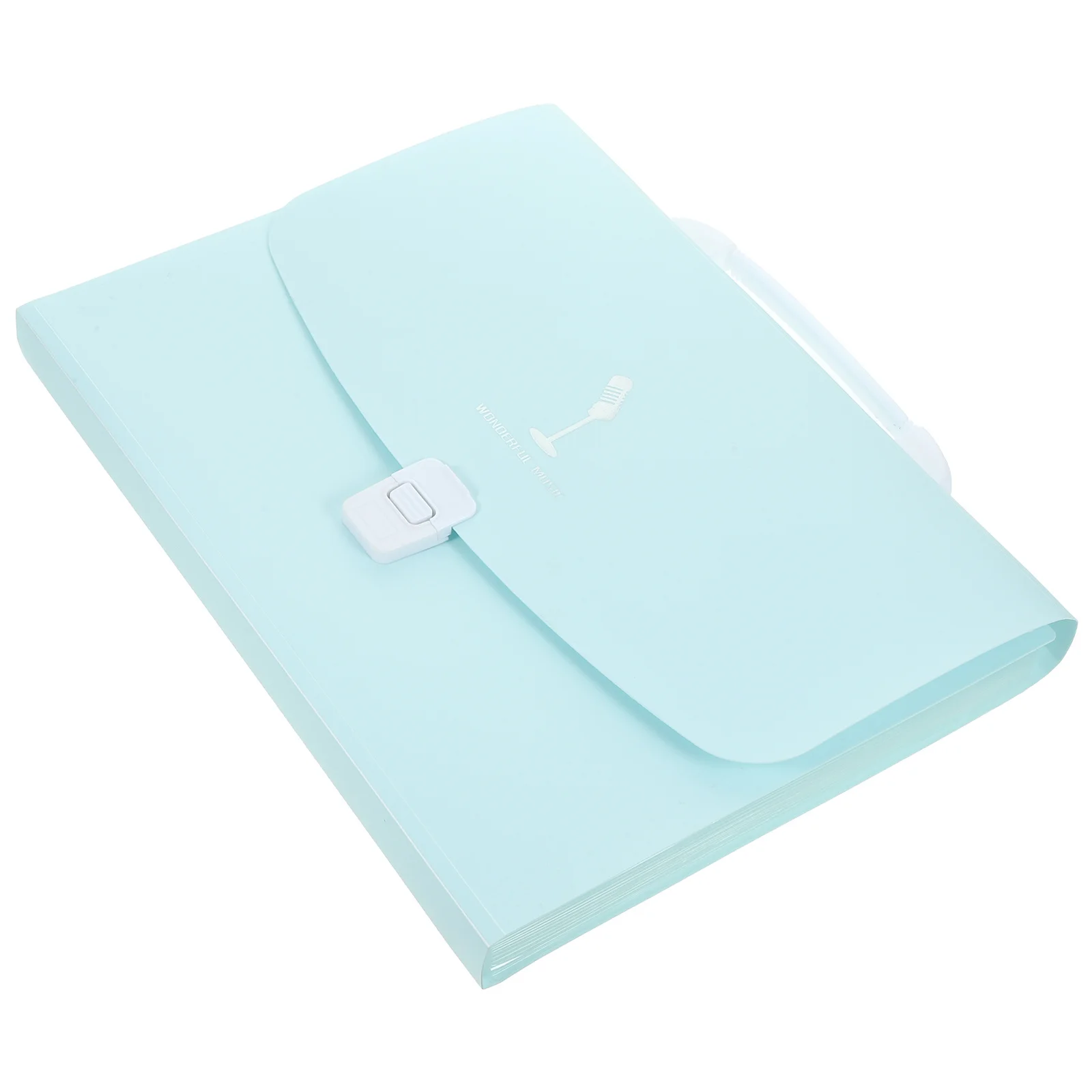 

Multipurpose File Folder A4 Plastic Document Organizer Multiple Pockets Portable Expandable Storage For Bills Receipts