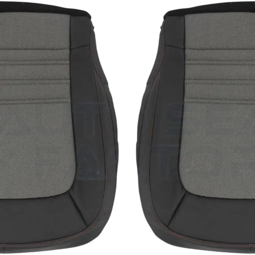 

GMC Canyon 2015-2020 Jet Black Cloth/Leatherette Front Seat Bottom Covers