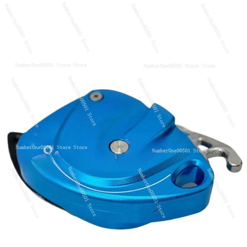 

Electric Rope Hoist 300LB Portable Lifting Pulley System for Heavy Loads Slow Descent Elevator Climbing Material Handling