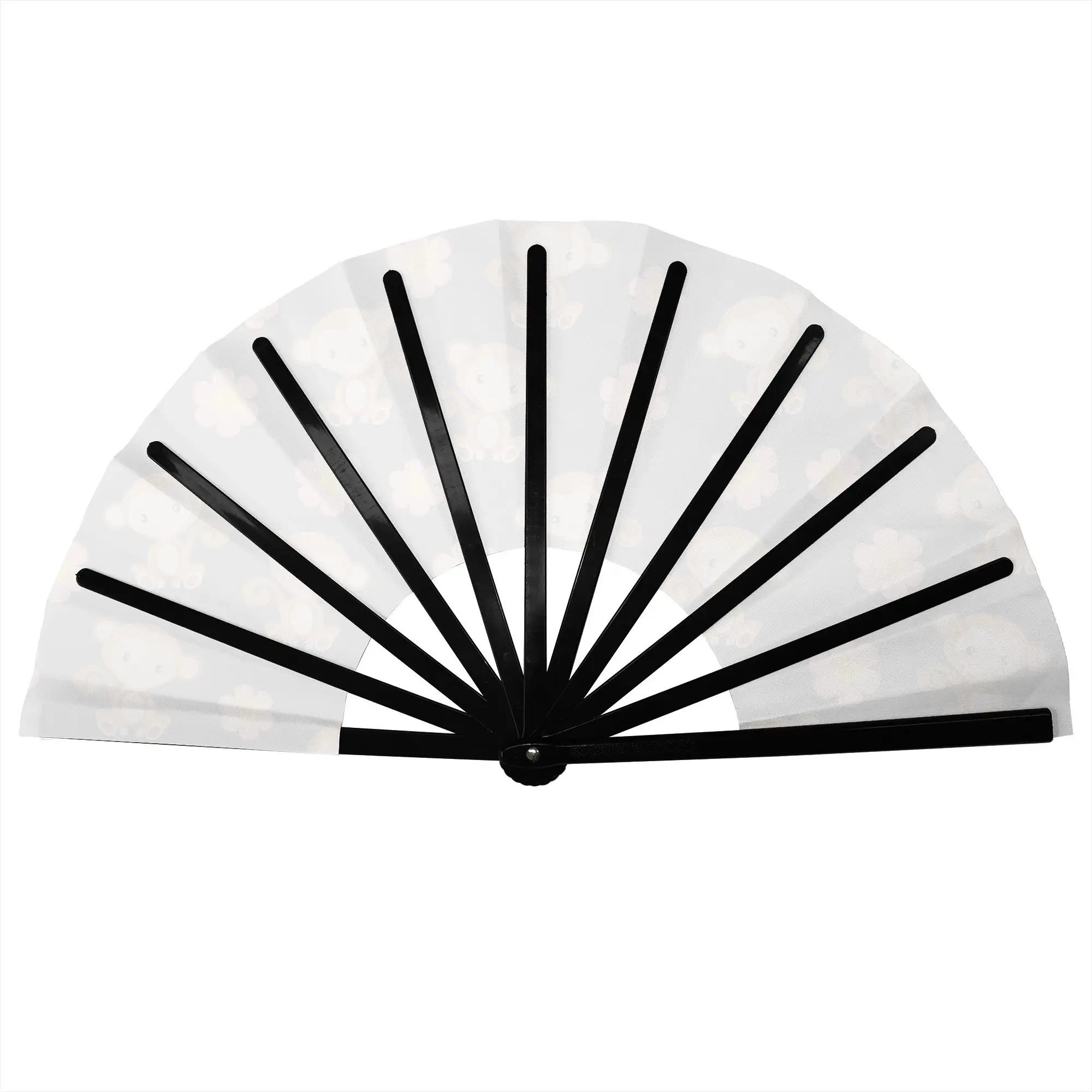 Cartoon Little Monkey Hand Fan Promotional Gift Wedding Floral  Durable Folding Fans Unique Bulk Pack Fan