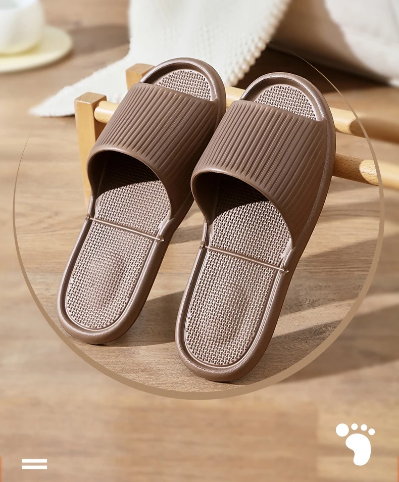 Faltbare Reise-Hausschuhe für Damen, Tragbare Reise-Slipper, Rutschfeste Strand-Sandalen, Herren-Geschäftsreise, Hotel, Duschgeeignete Pantoffeln – Detail 6