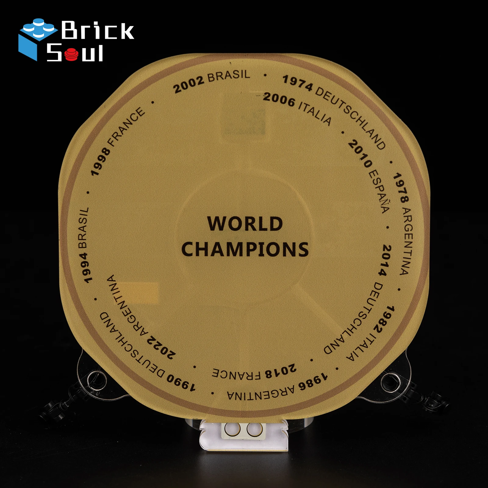BrickSoul LED-Beleuchtungsset, geeignet für LEGO 43020 Editions FIFA World Cup Official Trophy, einfache Installation, versteckte Verkabelung – Detail 4