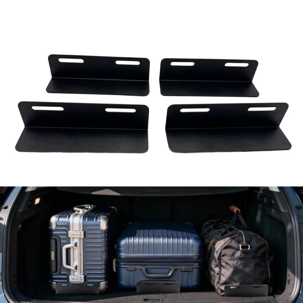 Metal Cargo Separator Cargo Barrier Organizer For Maximizing Trunk Space Quick Installation Removal Rope Fixing Holes