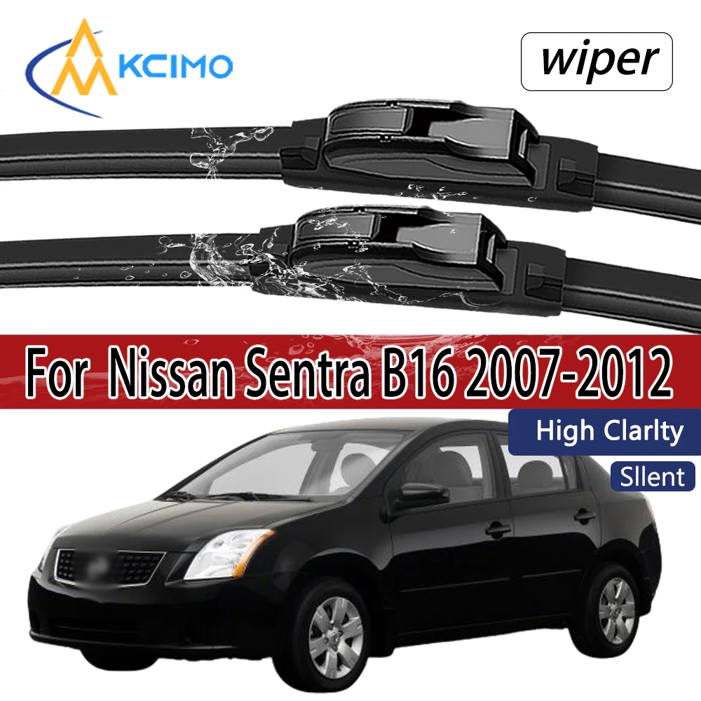 

Для Nissan Sentra B16 2007-2012 щетки стеклоочистителя переднего стекла 2 шт. аксессуары для окон ветрового стекла