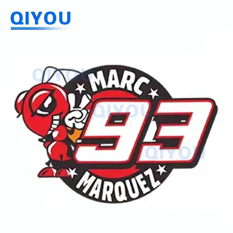 Marquez Marc 93 Sticker High Quality Car Stickers Suitable for Helmets Car Body Bumper Motorcycle Bicycle Laptops PVC Decal