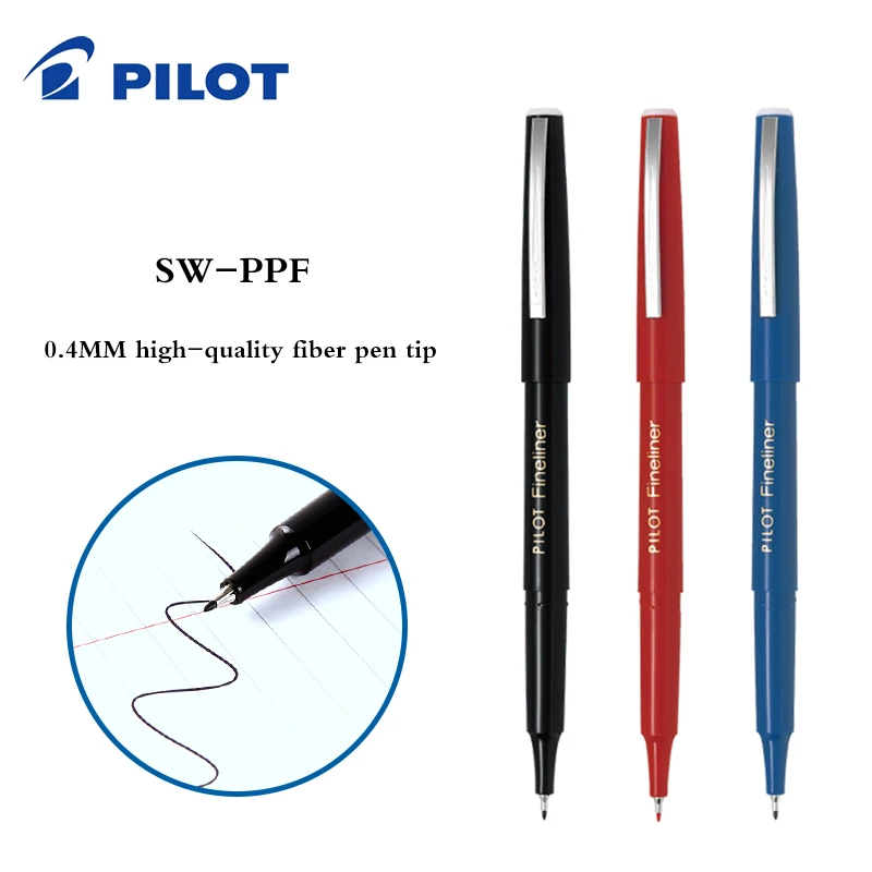 Japan Pilot Gel Pen SW-PPF 0.4MM Thin Tip Signature Painting Design Large Capacity Suitable for Office School Stationery