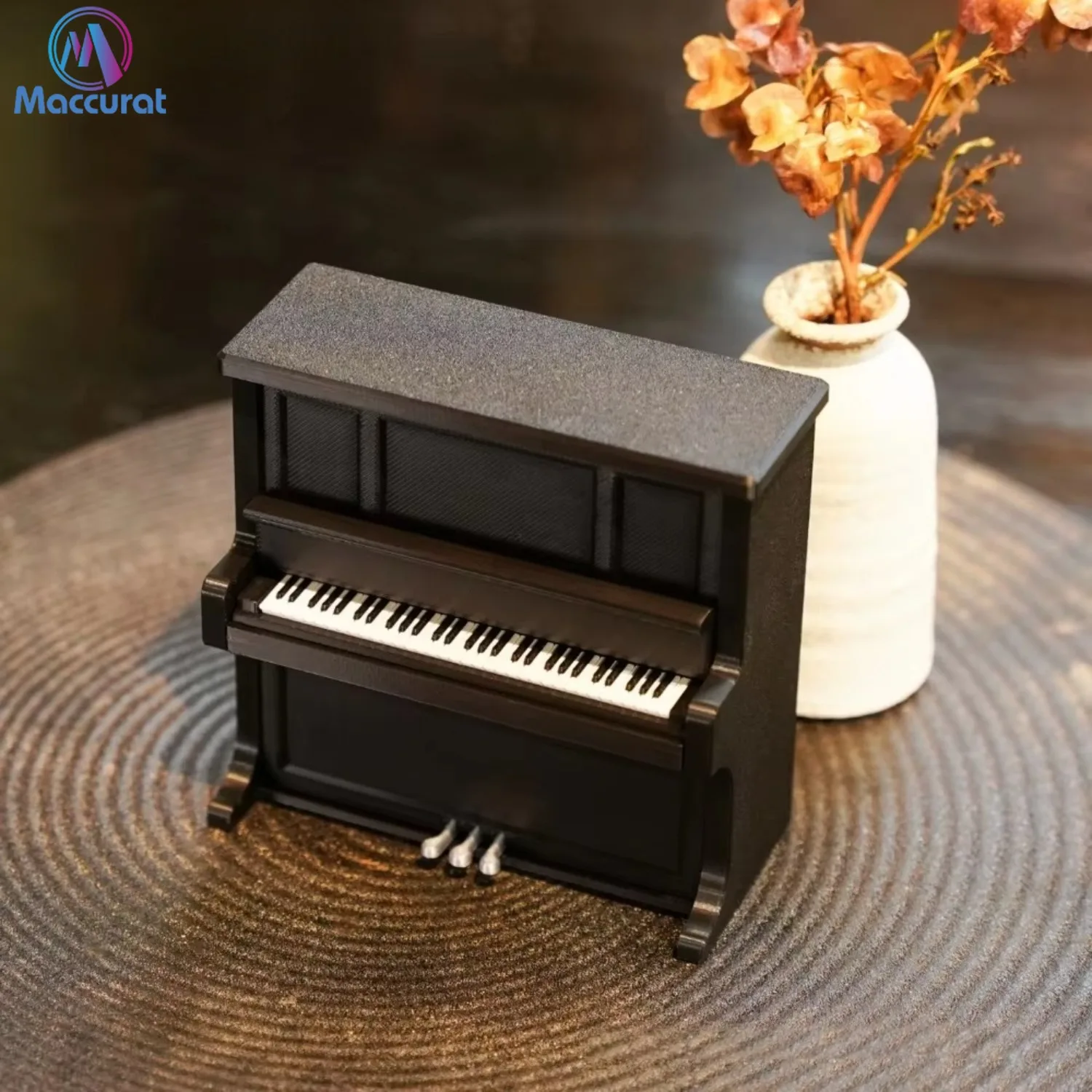 For Bambu Labs Piano Music Box Winding Kit K014 Maker's Supply Model Hardware Bambulab 3d Printing Creative Models