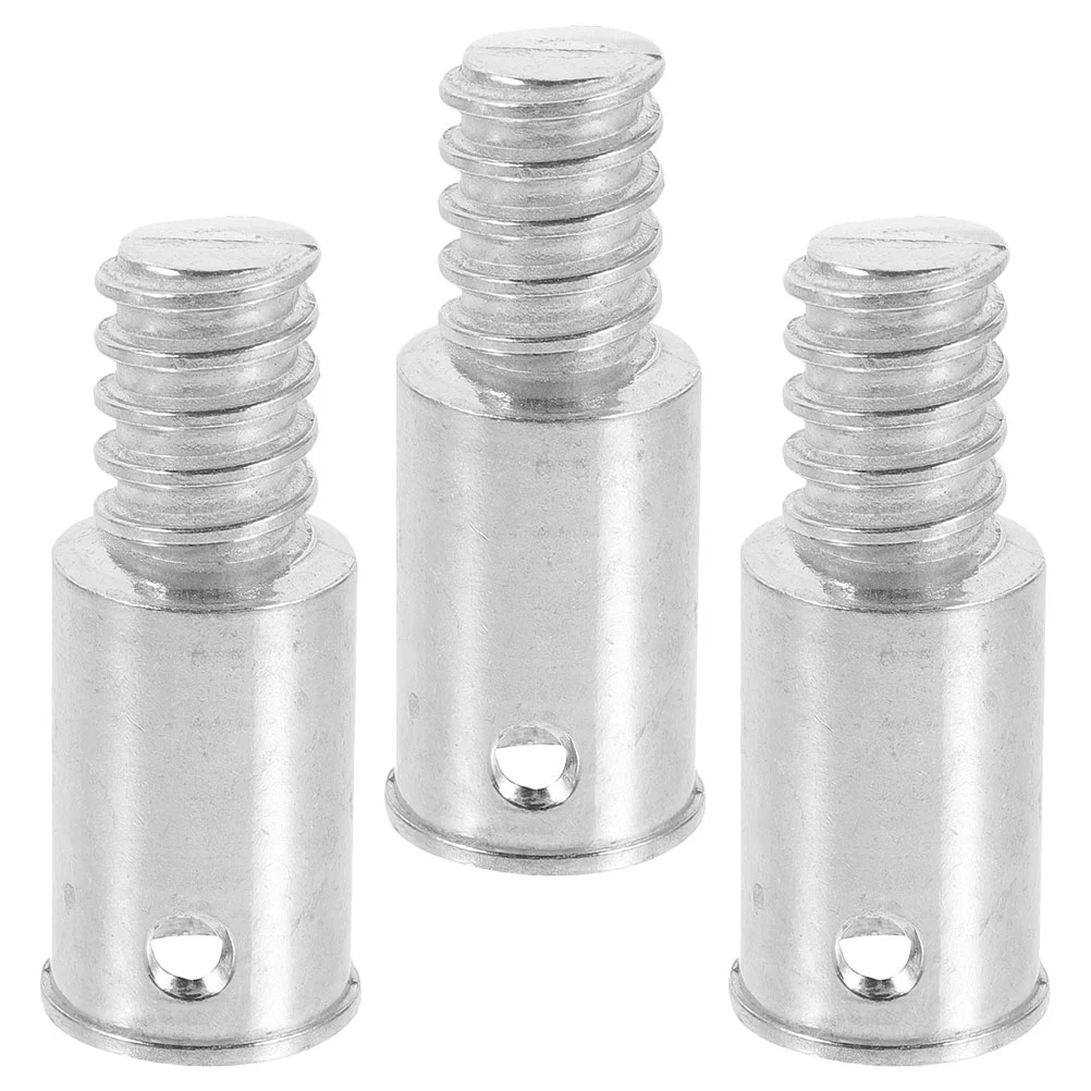 

3 Pcs Threaded Connector Paint Extension Pole Roller Broom Handle Adapter Mop Head