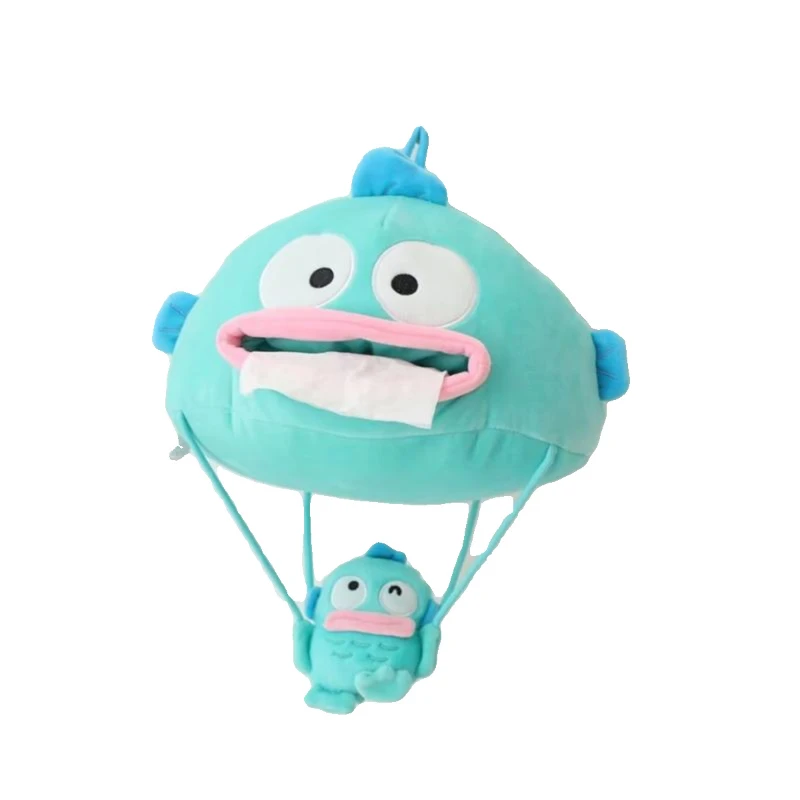 Sanrio clownfish hot air balloon tissue Doll Modelling Home bedroom hanging ugly and cute paper box set car mounted decoration