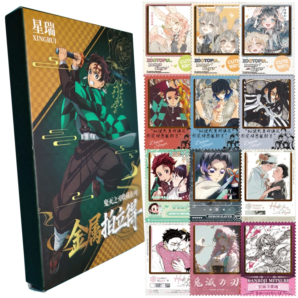 

Demon Slayer Rare Anime Character Card High Quality Photo Styling Card Brick Toy Fans Collection Birthday Gift Desktop Ornament