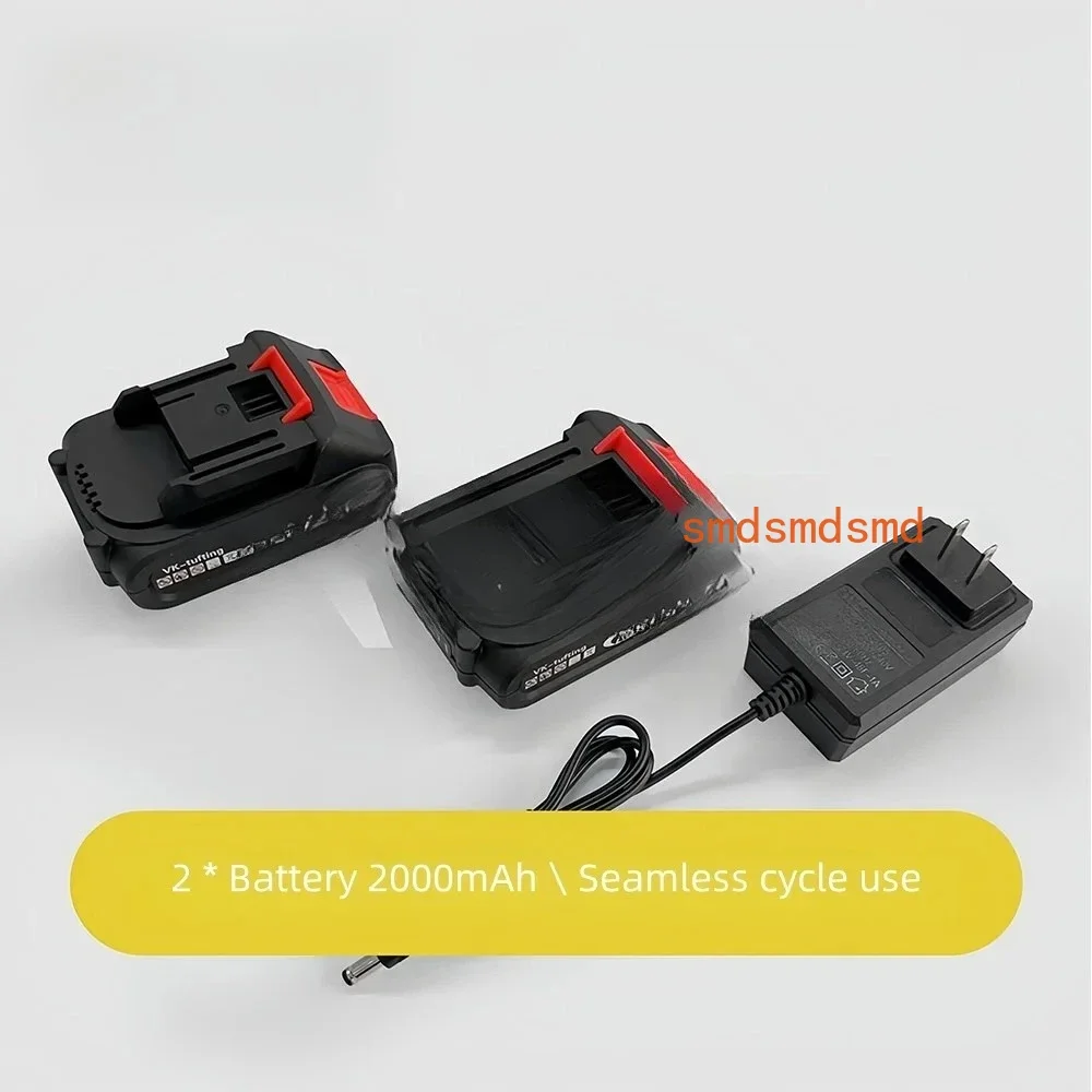 2-in-1 Wireless Tufting Gun with Lithium Battery, Digital Display, 10 Adjustable Speeds