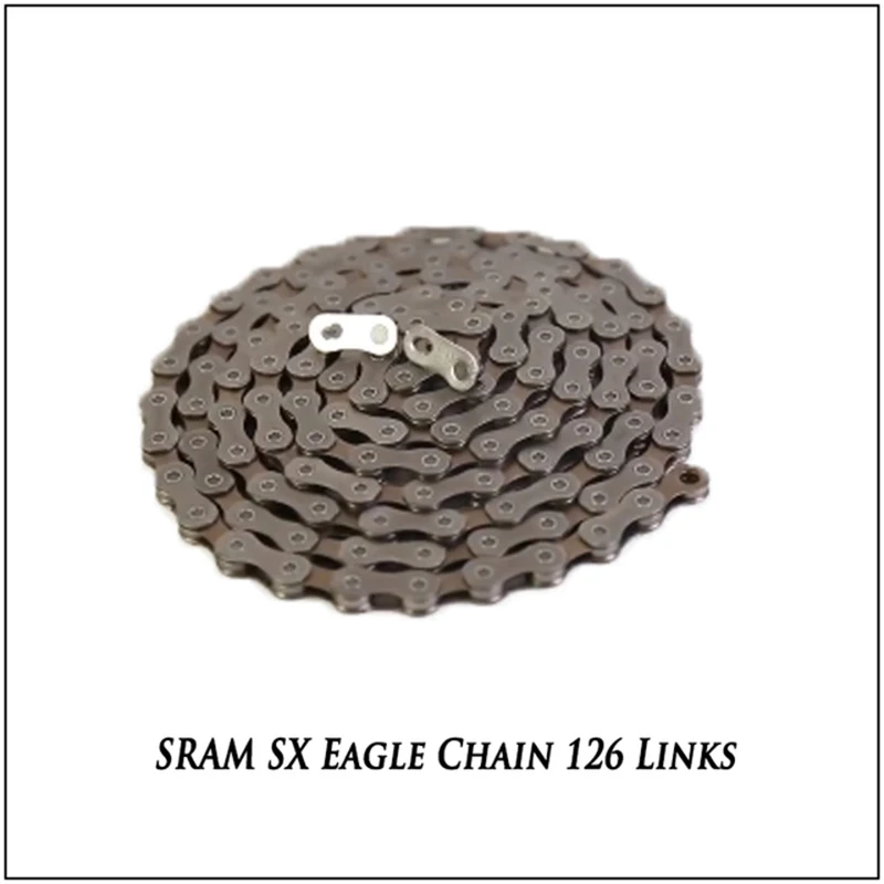 SRAM SX NX GX EAGLE 1X12s 12S 12V 12 Speed MTB Bicycle Mountain Bike Chain With Original 126L Links with Power Lock link