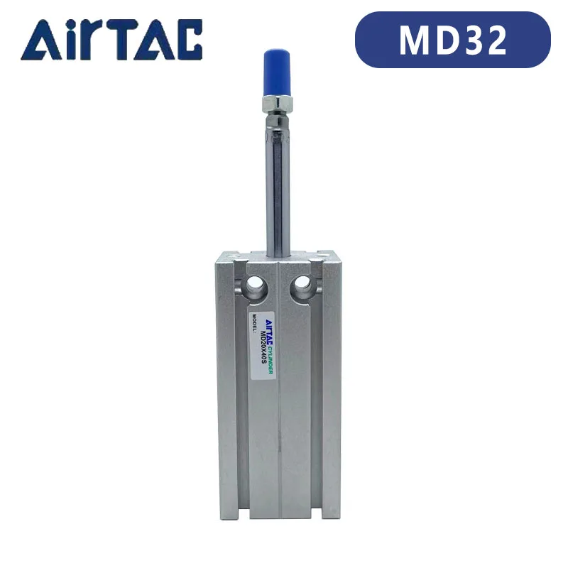 

AirTac Pneumatic MD Series Multi-position Free Installation Fixed Cylinder MD32X5X10X15X20X25X30X35X40X60S Air Cylinder