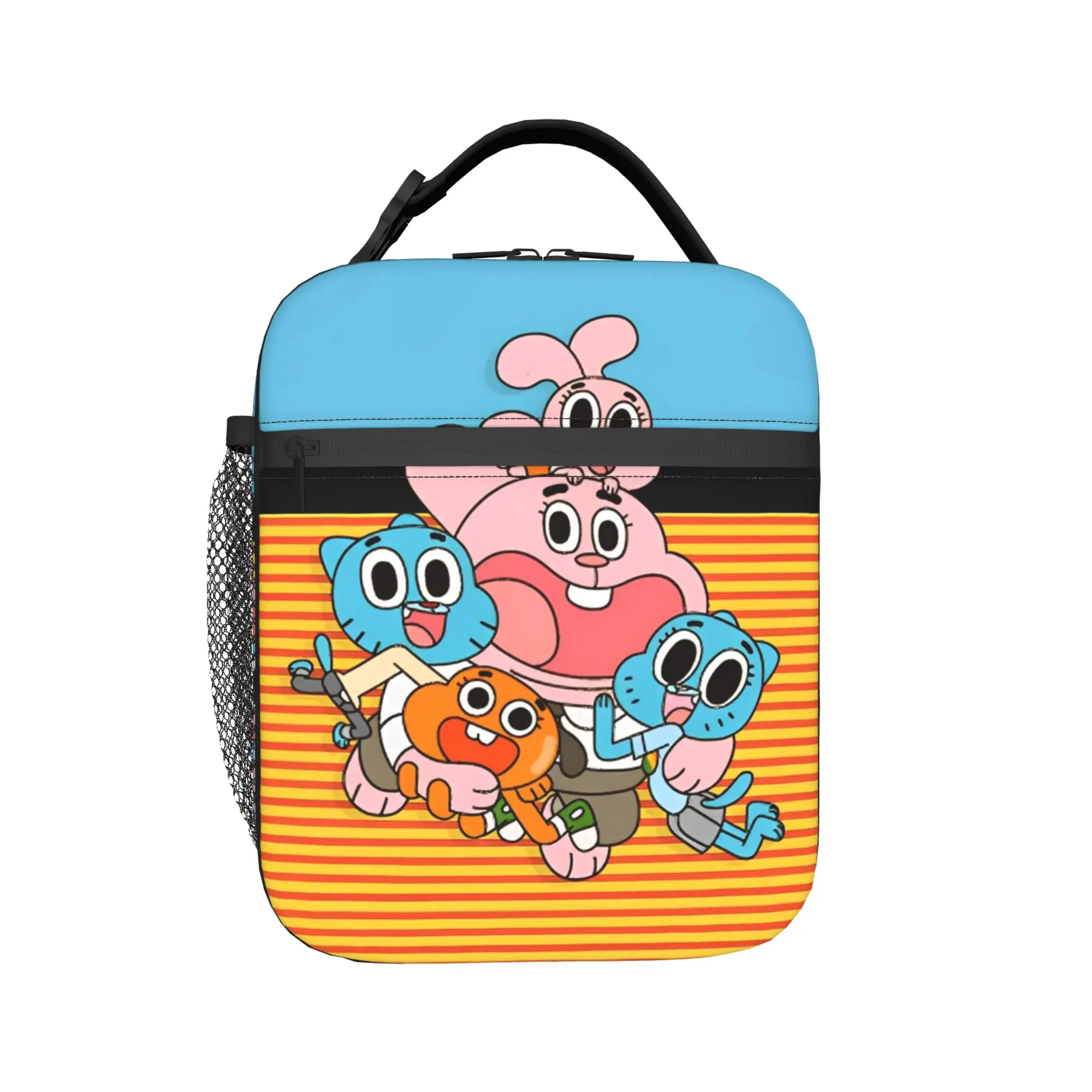 Gumballs  Video Game Insulated Lunch Bag Leakproof  Reusable Thermal Bag Lunch Box Tote Office  Outdoor Food Handbags