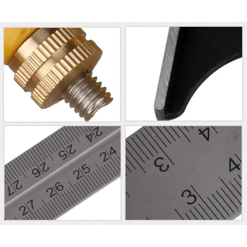 300mm Adjustable Measuring Ruler 3-in-1 Multi Combination Square Angle Finder Protractor Woodworking Tool LK-AA241