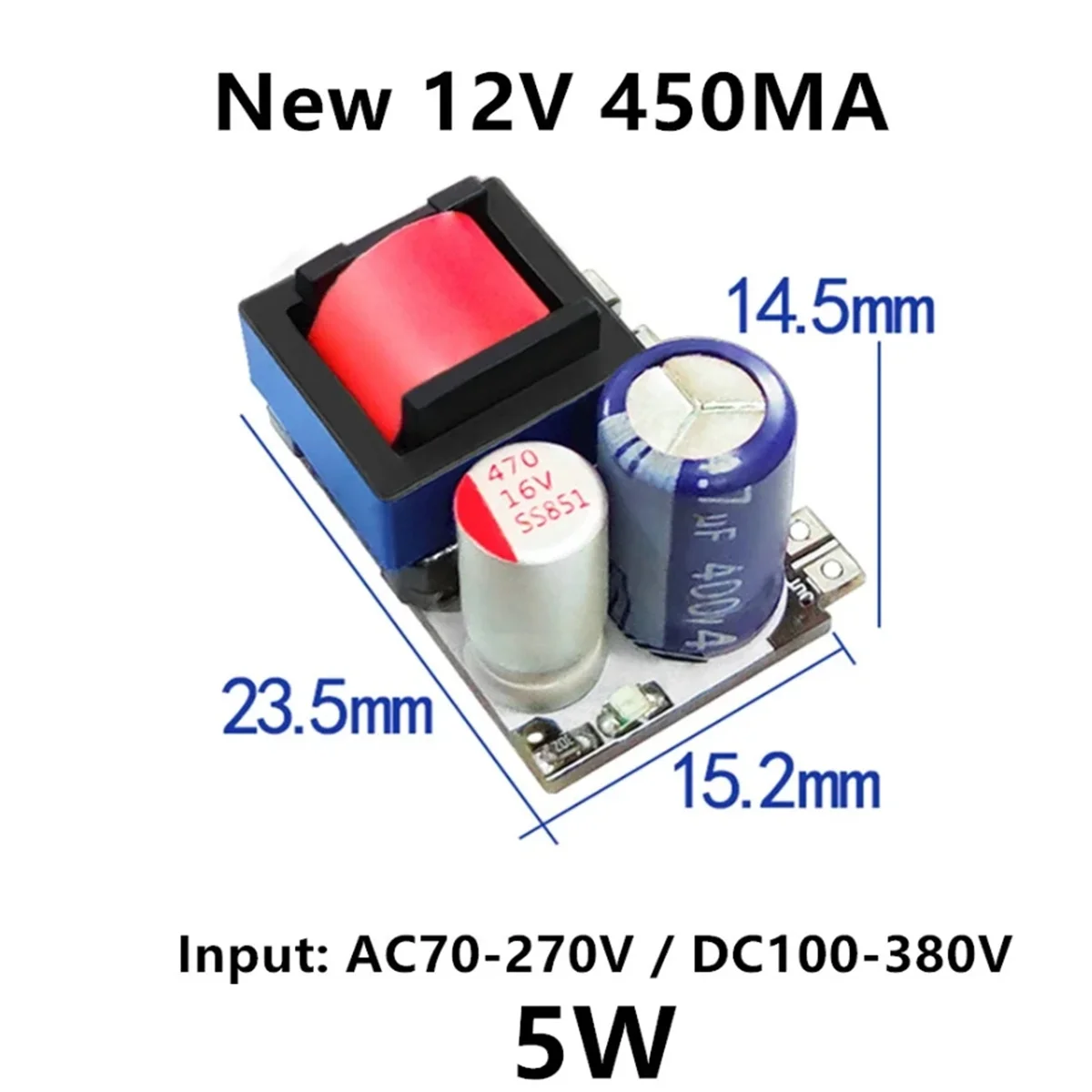 AC-DC 5V 700mA 12V 450mA 9V 500mA 3.5W Precision Buck Converter AC 220V to 5V DC step down Transformer power supply module