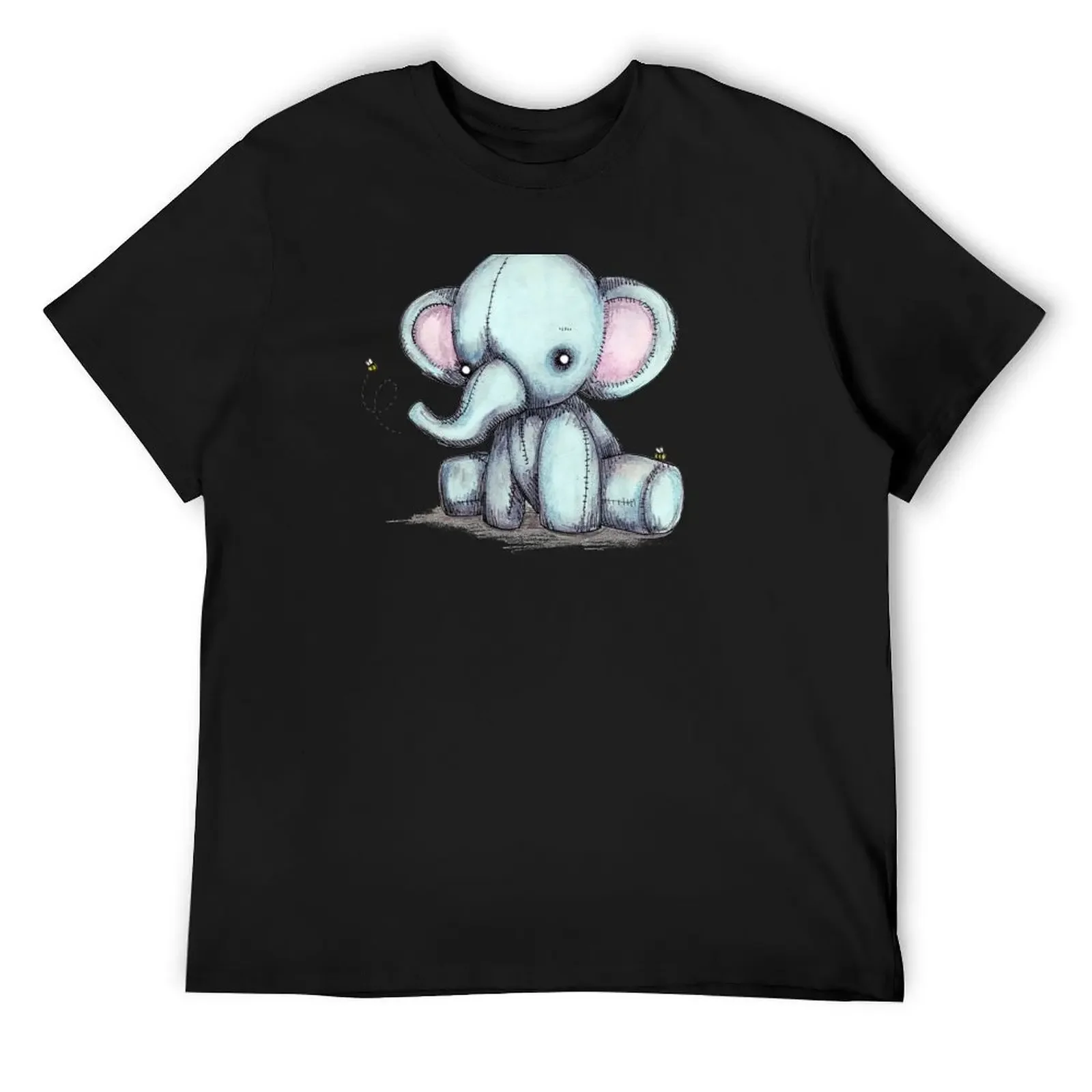 

Elephant and Bee Plushie T-Shirt anime t shirts Short sleeve tee mens graphic t-shirts