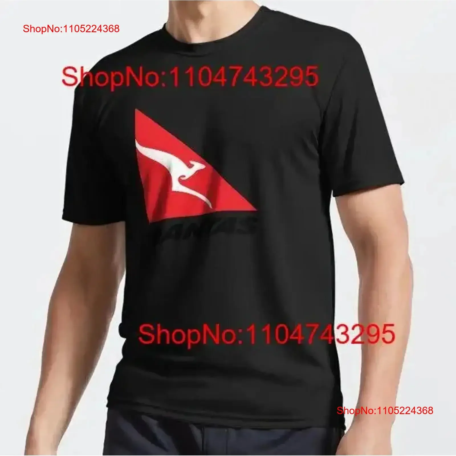 MOST POPULAR Qantas Logo Aviation Best Design Idea Active T Shirt vintage Washed homme Casual Top For Everyday Wear Stylish