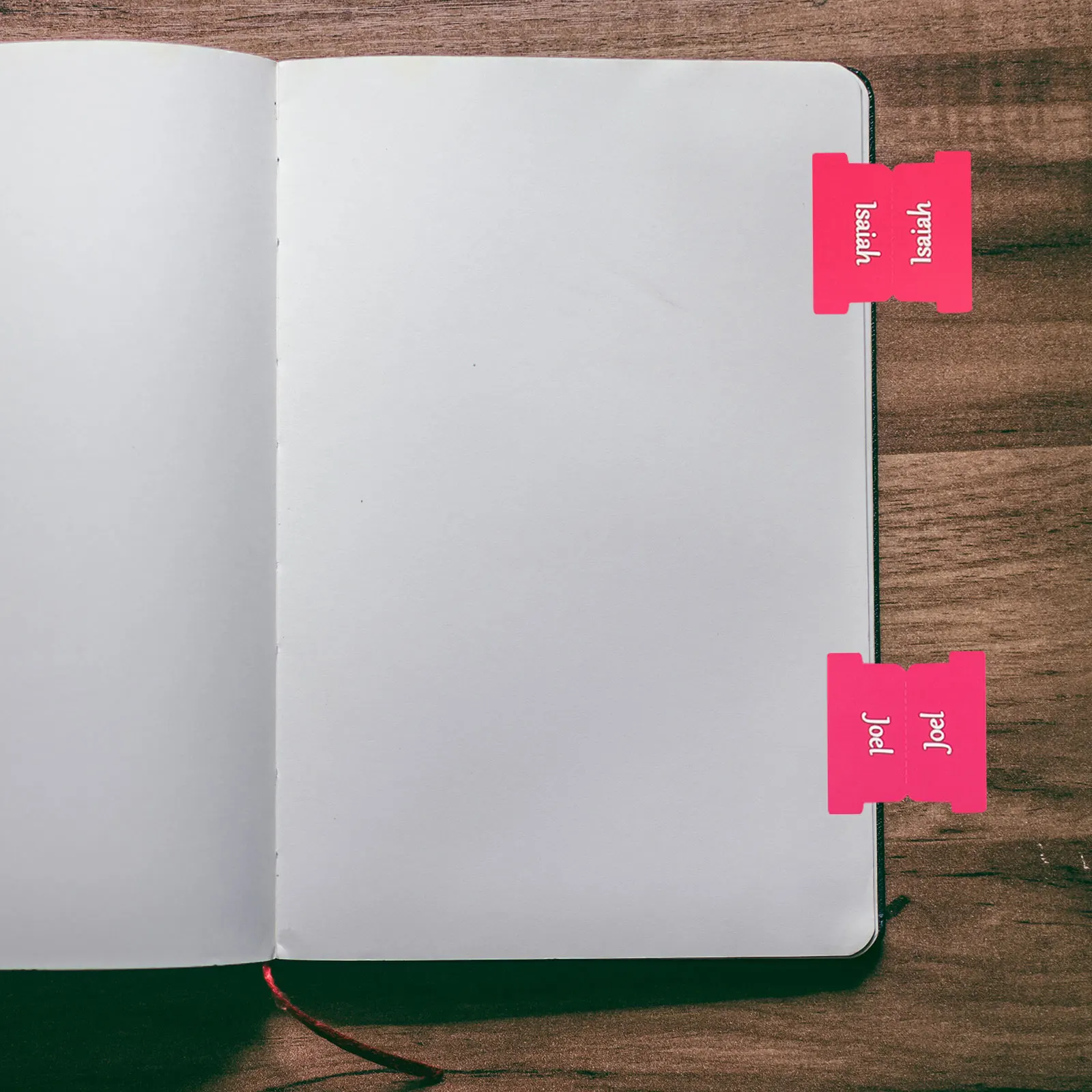 1pcs 6 Sheets Waterproof Label Stickers Vintage Page Markers Book Planner Month Tabs Adhesive Memo Tabs For School