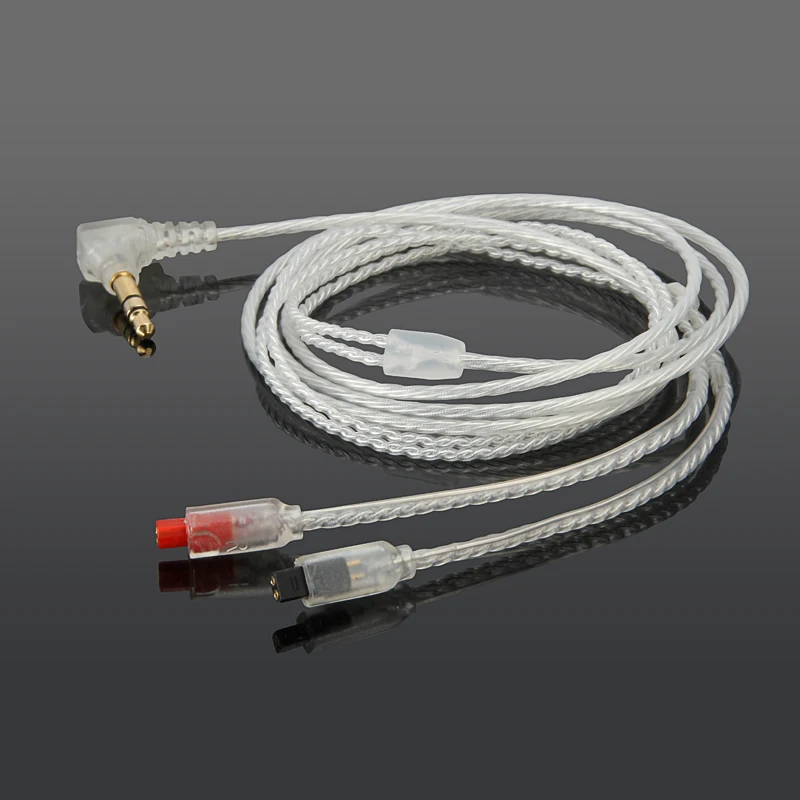 Cavo Audio sostitutivo di aggiornamento placcato argento OCC fatto a mano per Audio Technica ATH-IM04 ATH-IM03 ATH-IM02 ATH-IM01 ATH-IM50 IM70
