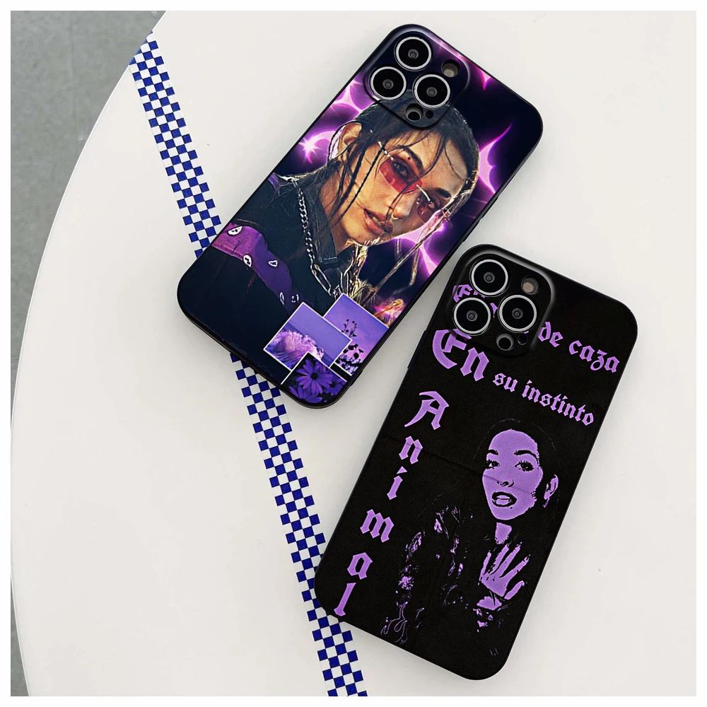 For IPhone14 Pro INS Maria Becerra Singer Phone Case for IPhone 11 12 13 14 Pro XR XS MAX 14 Plus SE 13 Pro Iphone Covers