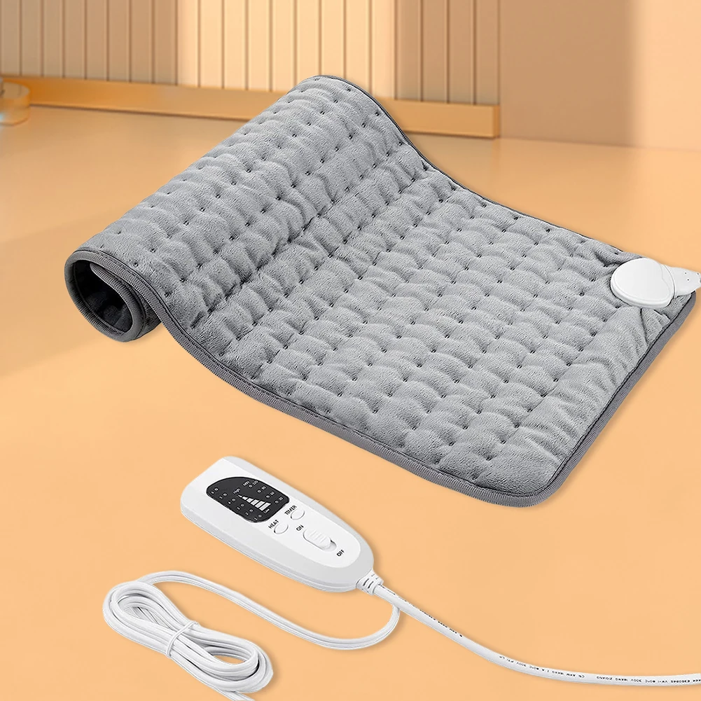 Electric Heating Blanket Auto Shut Off Electro Sheet Pad Detachable Thermal Blankets Washable for Back Pain Muscle Pain Relieve