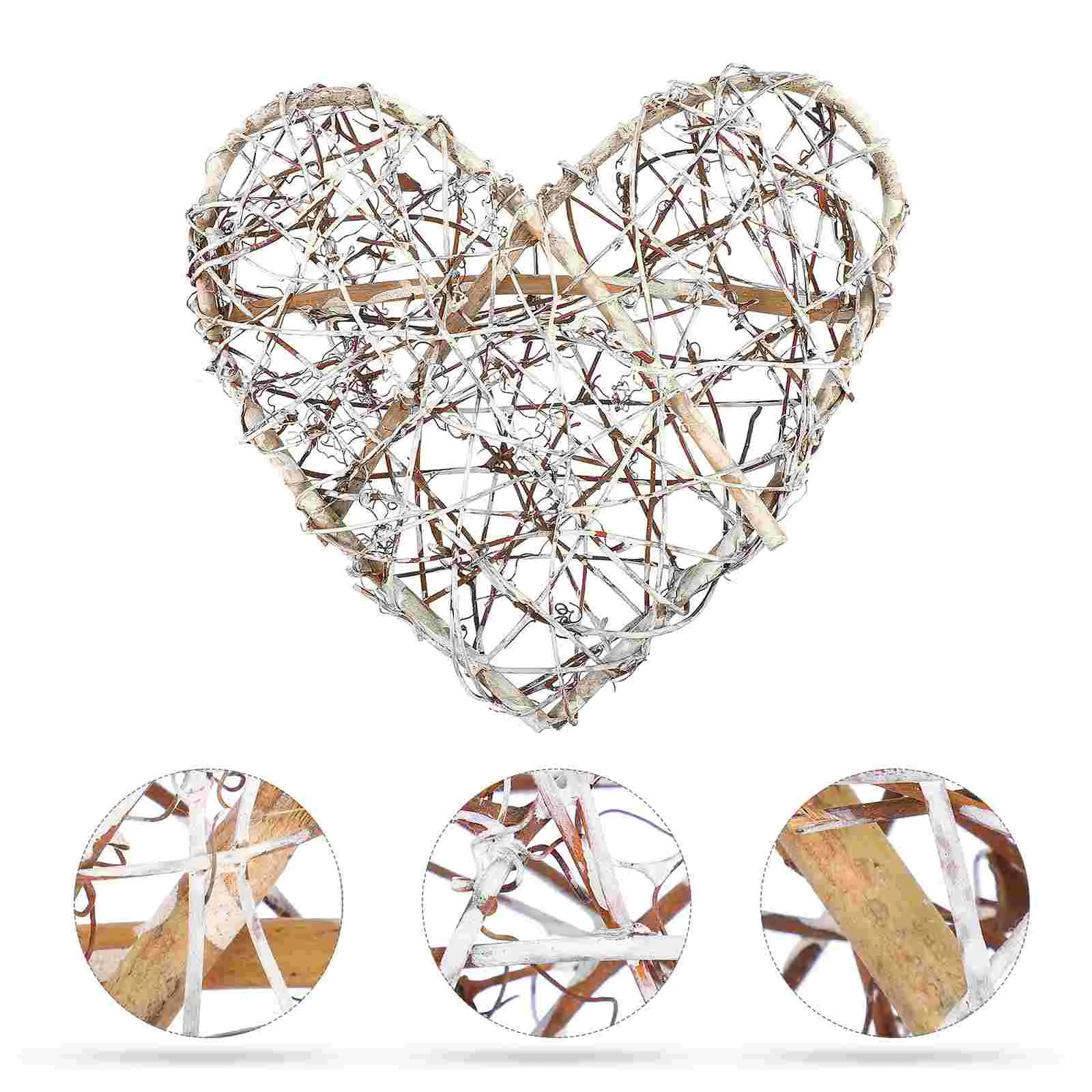 

Vine Christmas Circle Wreaths Party Supply Crafts DIY Rattan Sympathy Wedding Decor