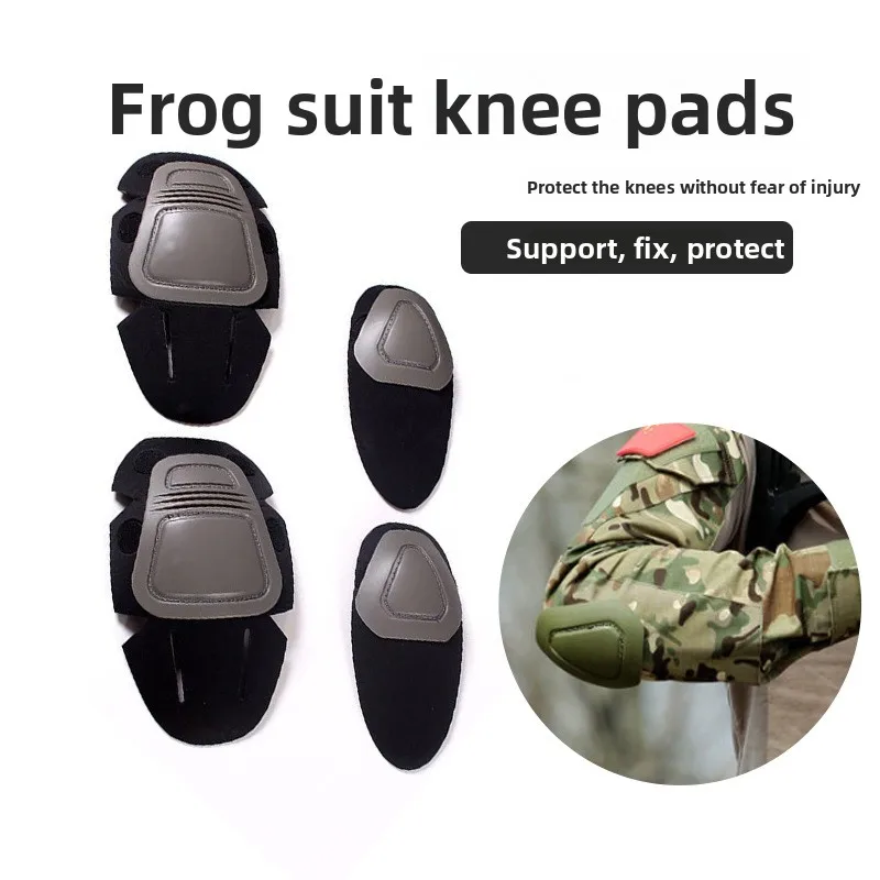 

Tactical Frog Suit 4-Piece Set Knee & Elbow Pad Quick-Insert Internal Protective Gear for Outdoor Activities Supporting Knee Pad