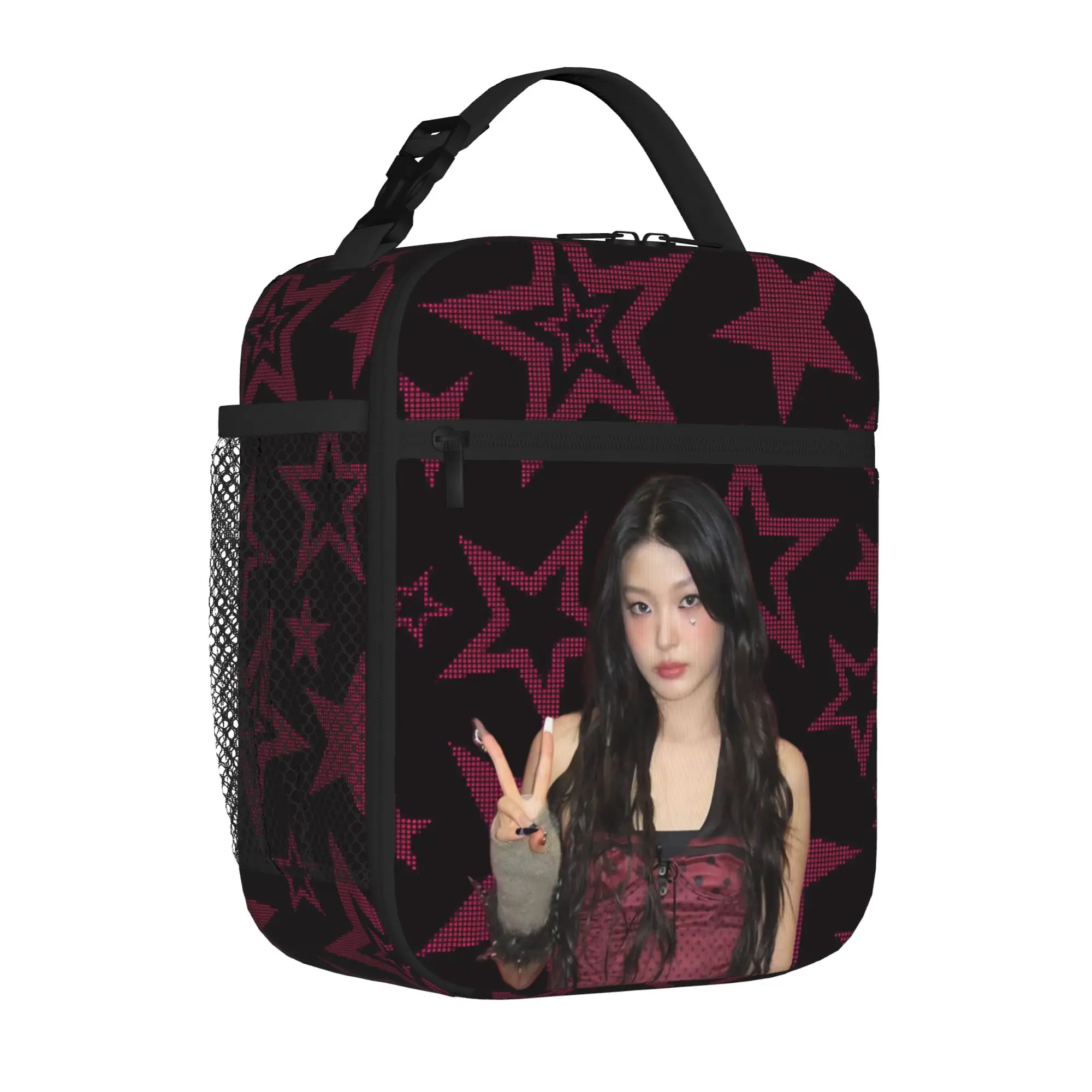 Katseyes Yoonchae Kpop Girl Group Thermal Insulated Lunch Bags for Work  Portable Food Bag Container Thermal Cooler Lunch Boxes