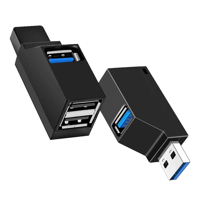 JUMPEAK Mini 3 Port USB Hub High Speed USB 3.0 Splitter Multi-port Plug and Play For PC Laptop Macbook Keyboard Mouse Hard Drive image 5