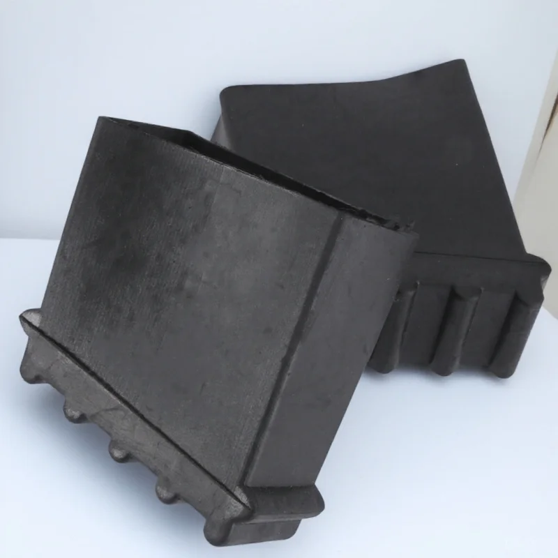 

2pcs Non-Slip Pads Black Rubber Foot Covers For Stability Durable Ladder Feet Accessories Step Ladder Foot Pads Building Tool