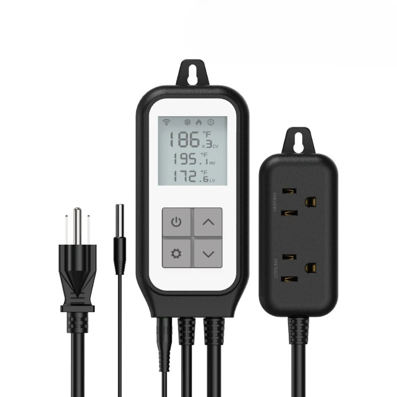 WiFi Graffiti Smart Home Plug App Timing Thermostat Voice Remote Control Temperature Smart Socket