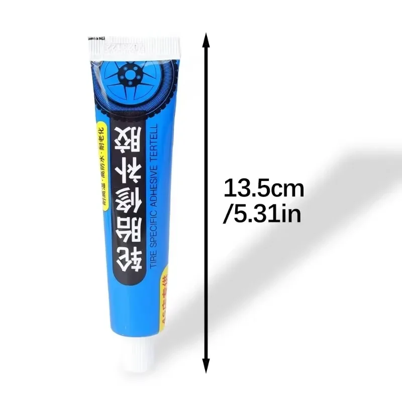 30g Car Seal Tire Glue Crack Repair Adhesive Rubber Bonding Glue Sidewall Puncture Tire Repair Kits Multifunctional Instant Glue