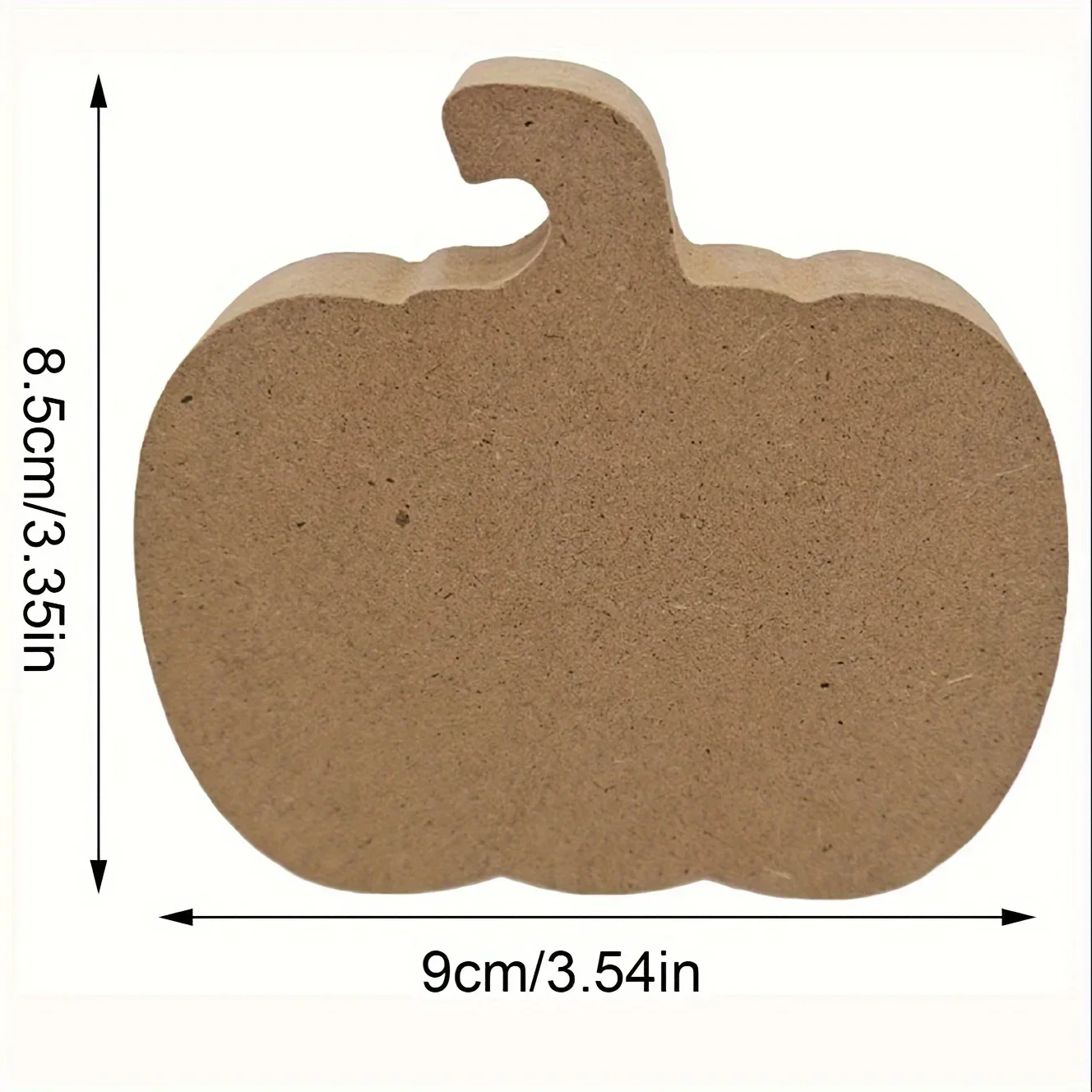 

Набор из 6/12 полых деревянных тыкв для творчества, неокрашенные деревянные заготовки для осеннего и праздничного декора к Дню благодарения
